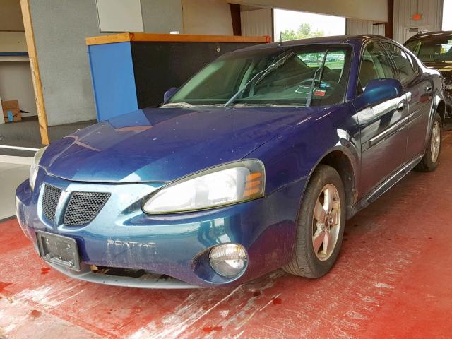 2G2WP522051274025 - 2005 PONTIAC GRAND PRIX BLUE photo 2