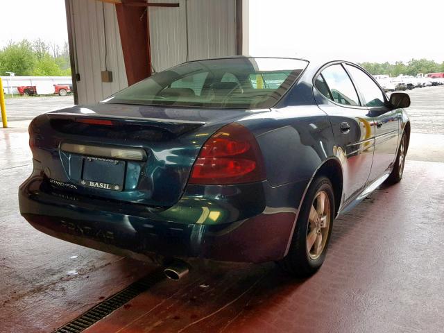 2G2WP522051274025 - 2005 PONTIAC GRAND PRIX BLUE photo 4