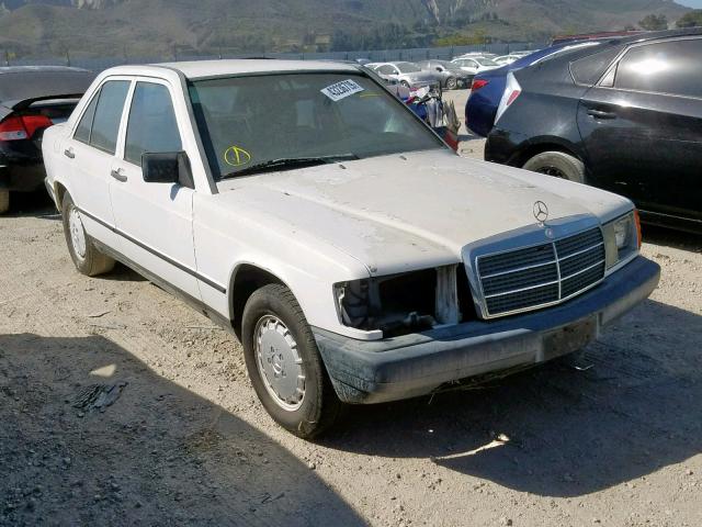 WDBDB22A7EA034952 - 1984 MERCEDES-BENZ 190 D 2.2 WHITE photo 1