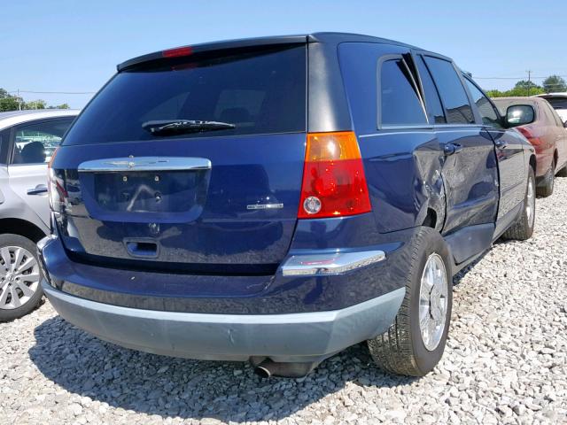 2A8GF68496R612678 - 2006 CHRYSLER PACIFICA T BLUE photo 4