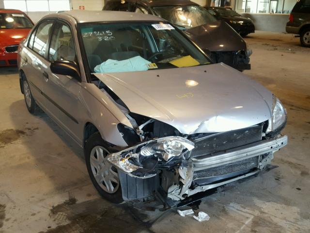 2HGES16385H548534 - 2005 HONDA CIVIC DX V SILVER photo 1