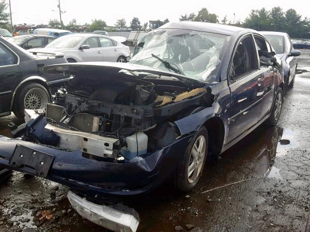 1G8AZ55F07Z196249 - 2007 SATURN ION LEVEL BLUE photo 2