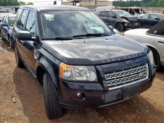 SALFR24N38H105087 - 2008 LAND ROVER LR2 HSE BLACK photo 1