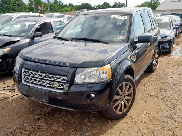 SALFR24N38H105087 - 2008 LAND ROVER LR2 HSE BLACK photo 2