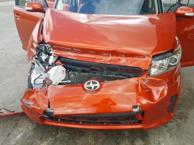 JTLZE4FE9CJ009026 - 2012 TOYOTA SCION XB 橙色 照片 7