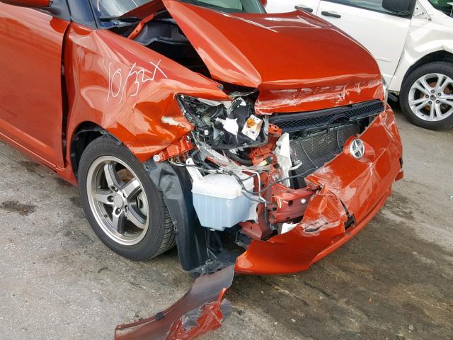 JTLZE4FE9CJ009026 - 2012 TOYOTA SCION XB 橙色 照片 9