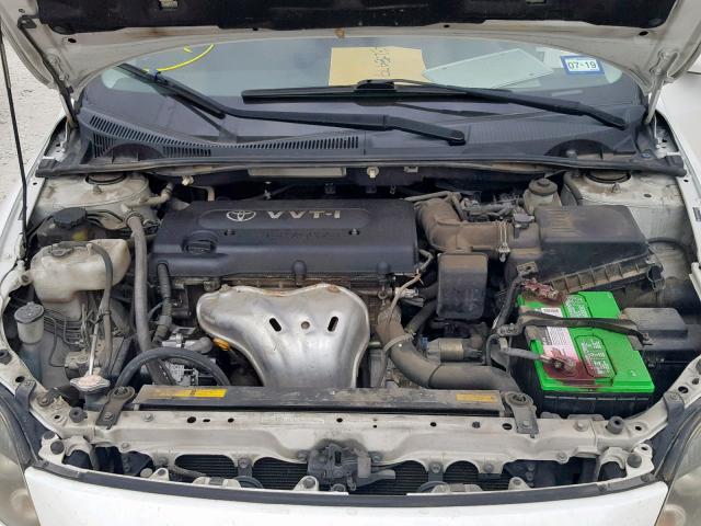 JTKDE3B74A0305333 - 2010 TOYOTA SCION TC თეთრი ფოტო 7