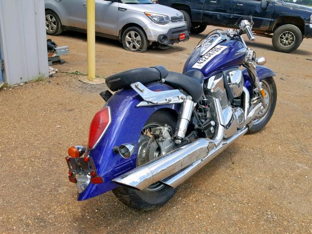 1HFSC52033A007202 - 2003 HONDA VT1300 S BLUE photo 4