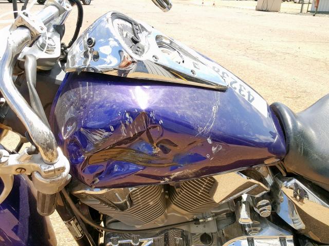 1HFSC52033A007202 - 2003 HONDA VT1300 S BLUE photo 9