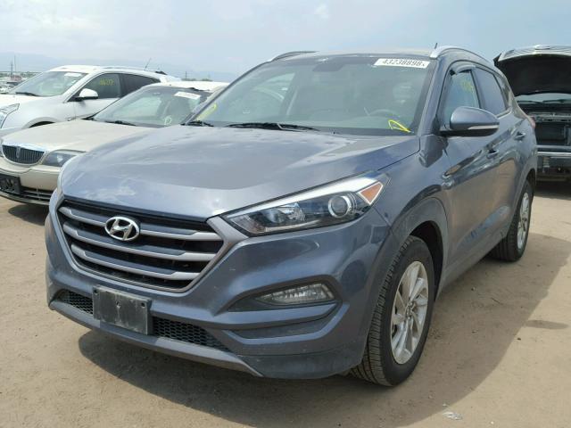 KM8J3CA29GU135988 - 2016 HYUNDAI TUCSON LIM GRAY photo 2