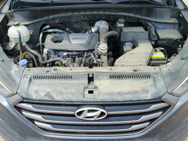 KM8J3CA29GU135988 - 2016 HYUNDAI TUCSON LIM GRAY photo 7