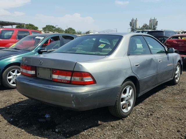 JT8BF28G3Y5088771 - 2000 LEXUS ES 300 GRAY photo 4