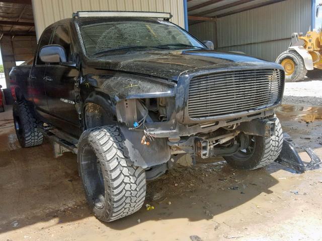 1D7HA18D45J604915 - 2005 DODGE RAM 1500 S BLACK photo 1