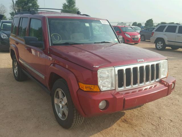 1J4RG4GK3AC112772 - 2010 JEEP COMMANDER Qırmızı foto 1