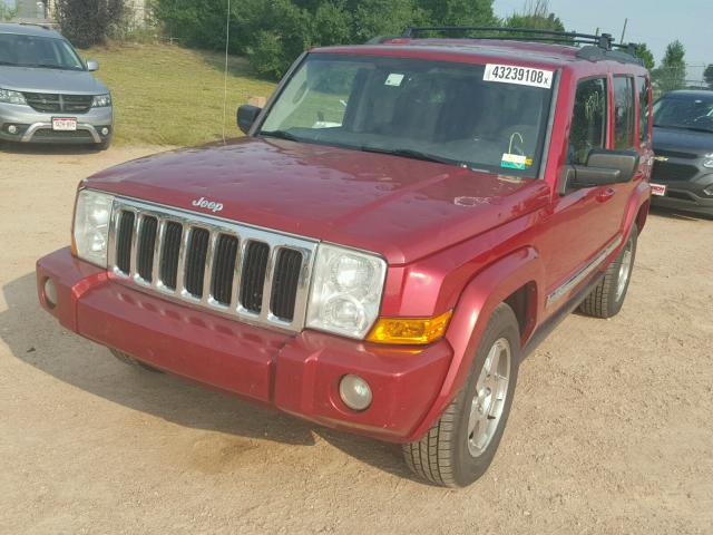 1J4RG4GK3AC112772 - 2010 JEEP COMMANDER Qırmızı foto 2