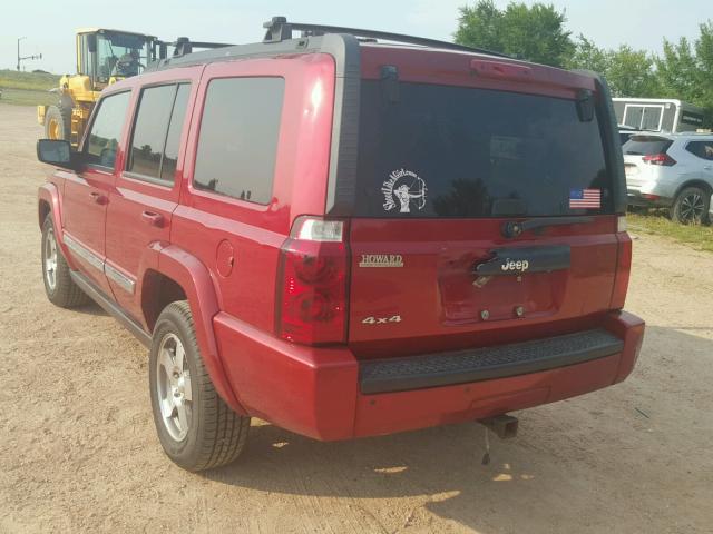 1J4RG4GK3AC112772 - 2010 JEEP COMMANDER Qırmızı foto 3