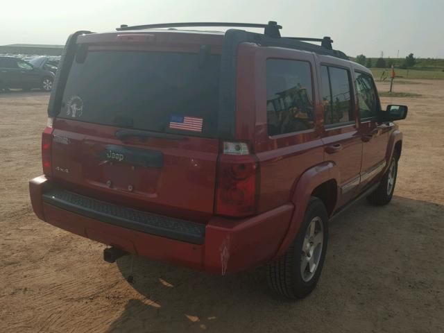 1J4RG4GK3AC112772 - 2010 JEEP COMMANDER Qırmızı foto 4