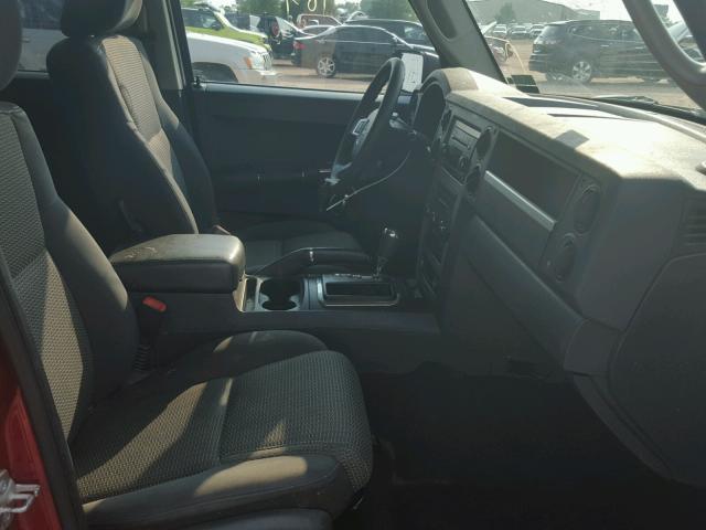 1J4RG4GK3AC112772 - 2010 JEEP COMMANDER Qırmızı foto 5
