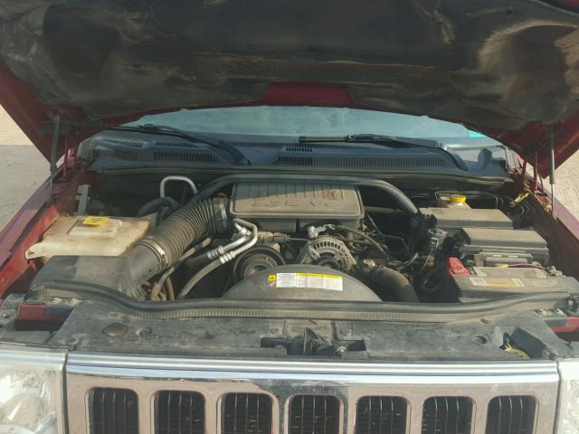 1J4RG4GK3AC112772 - 2010 JEEP COMMANDER Qırmızı foto 7