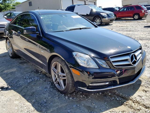 WDDKJ5KB5CF144152 - 2012 MERCEDES-BENZ E 350 BLACK photo 1