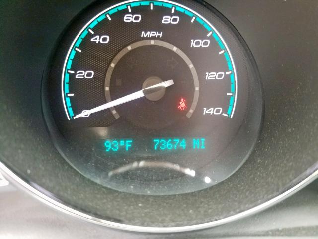 1G1ZE5E02CF241793 - 2012 CHEVROLET MALIBU LTZ 红色 照片 8