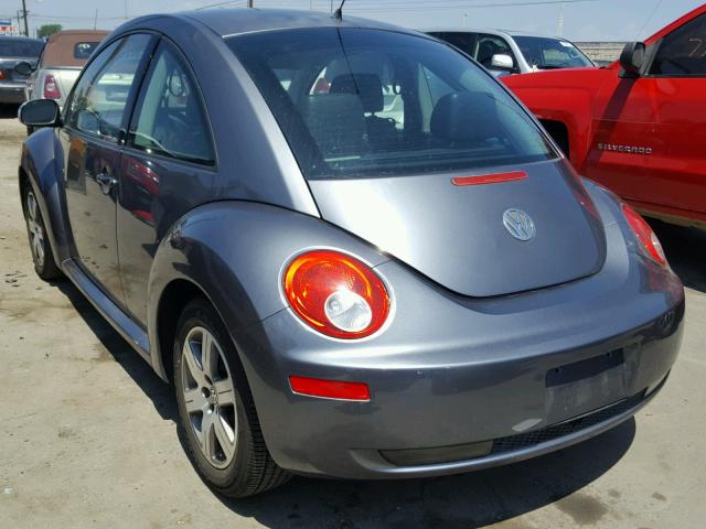 3VWRW31C36M421522 - 2006 VOLKSWAGEN NEW BEETLE ნაცრისფერი ფოტო 3