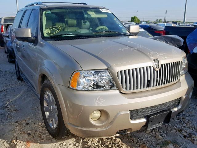 5LMFU27R84LJ22892 - 2004 LINCOLN NAVIGATOR ოქროსფერი ფოტო 1