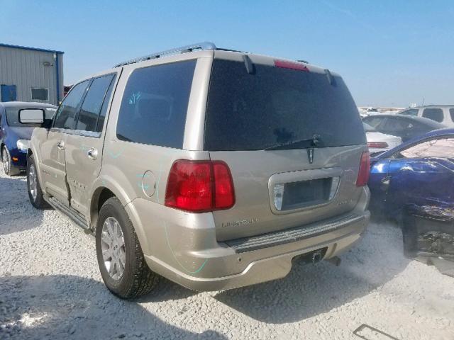 5LMFU27R84LJ22892 - 2004 LINCOLN NAVIGATOR ოქროსფერი ფოტო 3