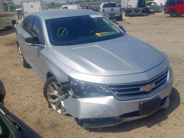 1G1165S38FU148155 - 2015 CHEVROLET IMPALA LTZ SILVER photo 1