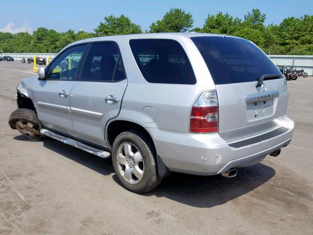 2HNYD18285H547226 - 2005 ACURA MDX GRAY photo 3