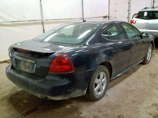 2G2WP552781164668 - 2008 PONTIAC GRAND PRIX BLACK photo 4