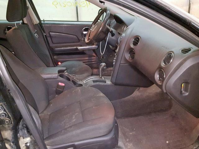 2G2WP552781164668 - 2008 PONTIAC GRAND PRIX BLACK photo 5