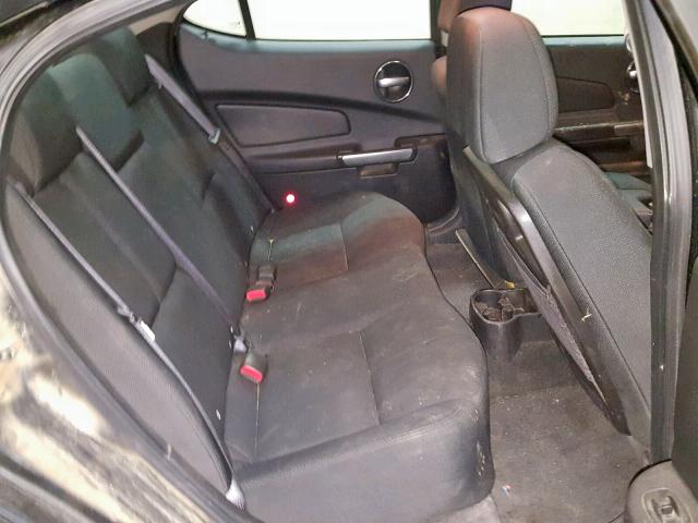 2G2WP552781164668 - 2008 PONTIAC GRAND PRIX BLACK photo 6