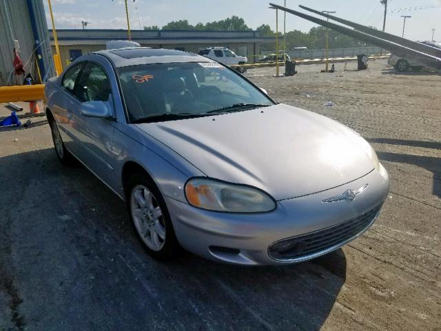 4C3AG52H52E036386 - 2002 CHRYSLER SEBRING LX SILVER photo 1