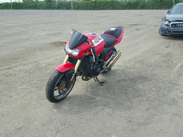 JKAZRCA134A021571 - 2004 KAWASAKI ZR1000 A1 RED photo 2