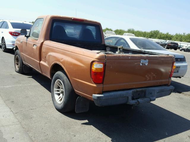 4F4YR12D13TM13506 - 2003 MAZDA B2300 ORANGE photo 3