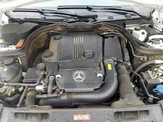 WDDGJ4HB7DG048736 - 2013 MERCEDES-BENZ C 250 WHITE photo 7