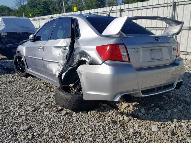 JF1GV8J6XDL024933 - 2013 SUBARU IMPREZA WR SILVER photo 3