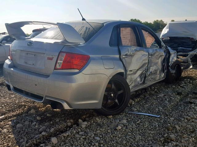 JF1GV8J6XDL024933 - 2013 SUBARU IMPREZA WR SILVER photo 4