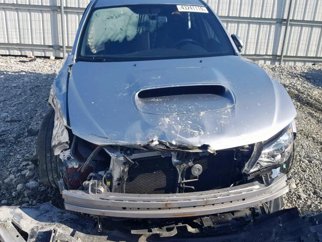 JF1GV8J6XDL024933 - 2013 SUBARU IMPREZA WR SILVER photo 9