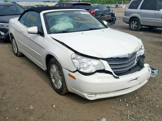 1C3LC55R58N262155 - 2008 CHRYSLER SEBRING TO WHITE photo 1