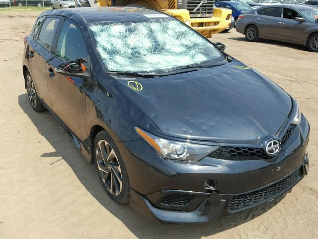 JTNKARJE8GJ512836 - 2016 TOYOTA SCION IM BLACK photo 1