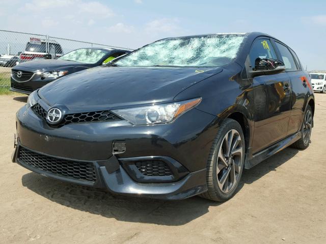 JTNKARJE8GJ512836 - 2016 TOYOTA SCION IM BLACK photo 2