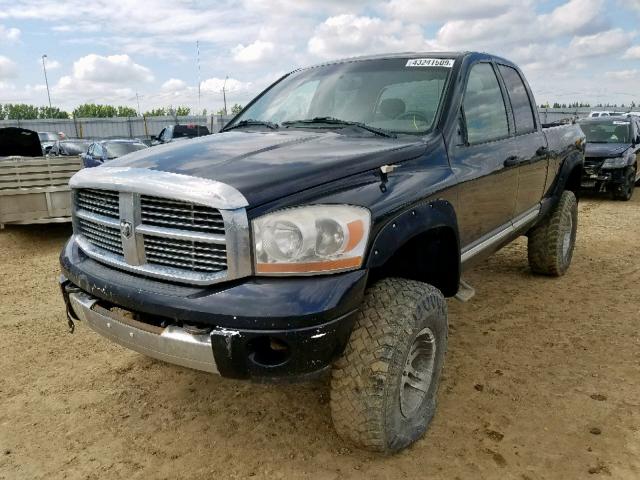 1D7KS28C06J217845 - 2006 DODGE RAM 2500 S Սև լուսանկար 2