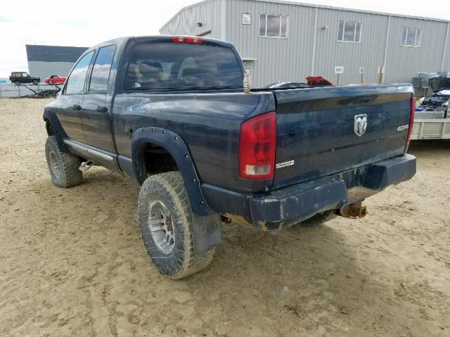 1D7KS28C06J217845 - 2006 DODGE RAM 2500 S Սև լուսանկար 3