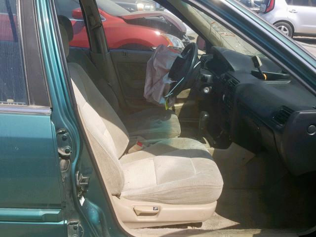 1HGCB7694PA154027 - 1993 HONDA ACCORD 10T GREEN photo 5