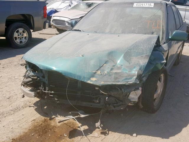 1HGCB7694PA154027 - 1993 HONDA ACCORD 10T GREEN photo 9