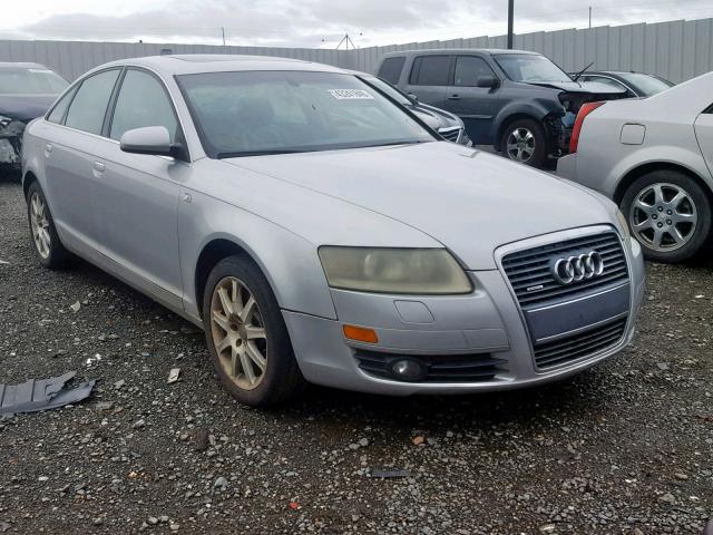 WAUDG74F85N070745 - 2005 AUDI A6 3.2 QUA SILVER photo 1