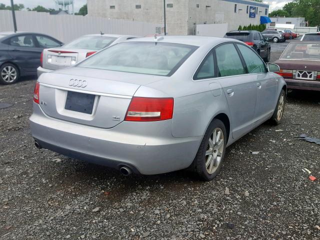 WAUDG74F85N070745 - 2005 AUDI A6 3.2 QUA SILVER photo 4