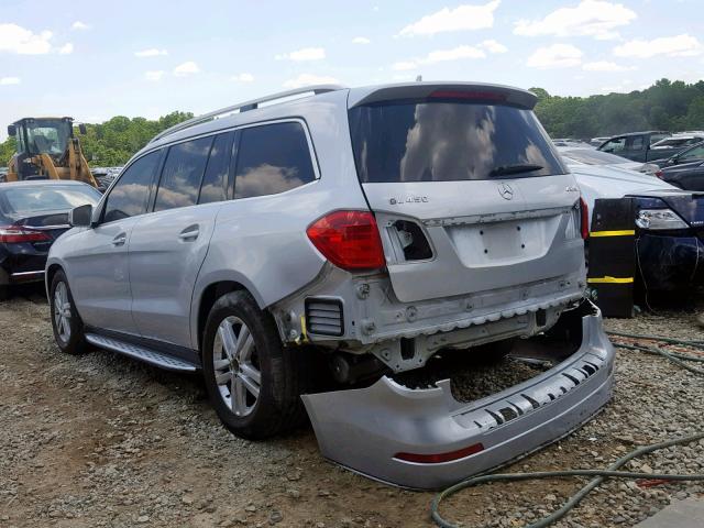 4JGDF7CE3DA184247 - 2013 MERCEDES-BENZ GL 450 4MA SILVER photo 3